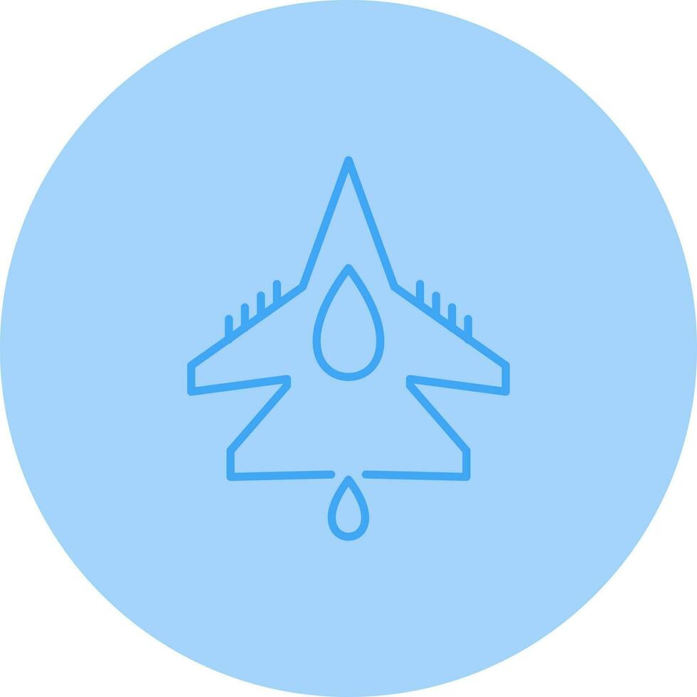 Fighter Jet Vector Icon