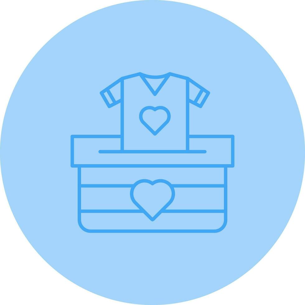Cloth Donate Vector Icon
