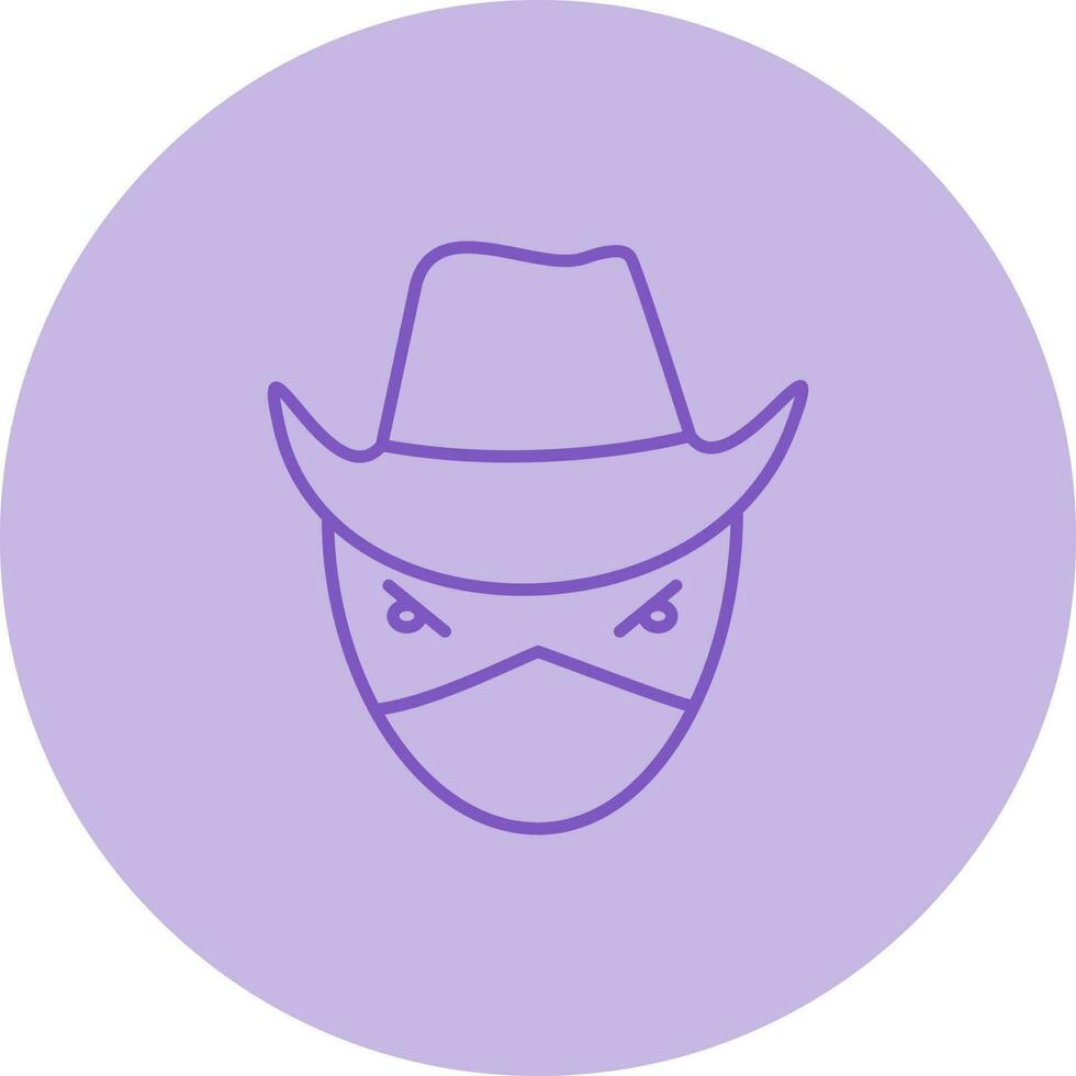 Bandit Vector Icon