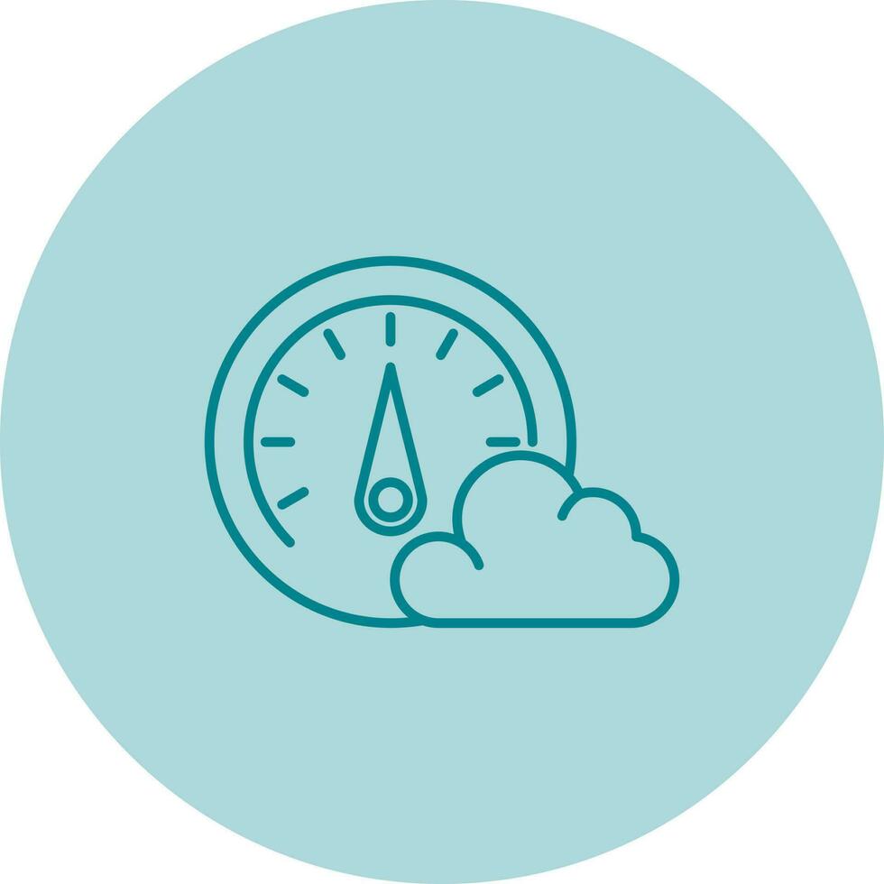 Barometer Vector Icon