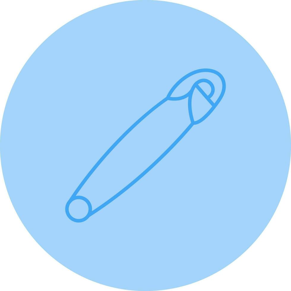 Safety Pin Vector Icon