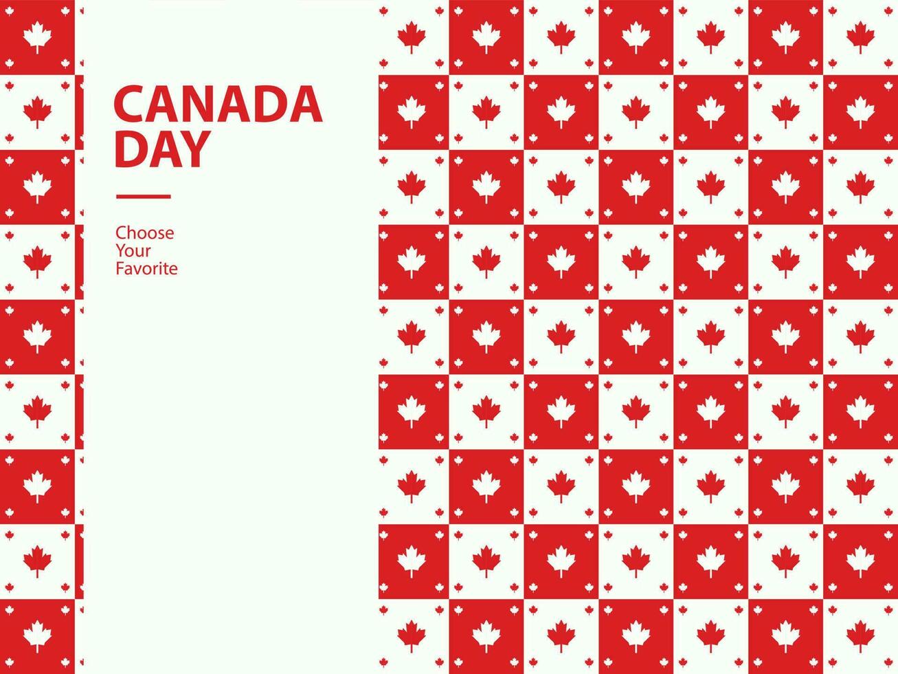 canada day country event pattern flag peace background national element vector holiday july poster