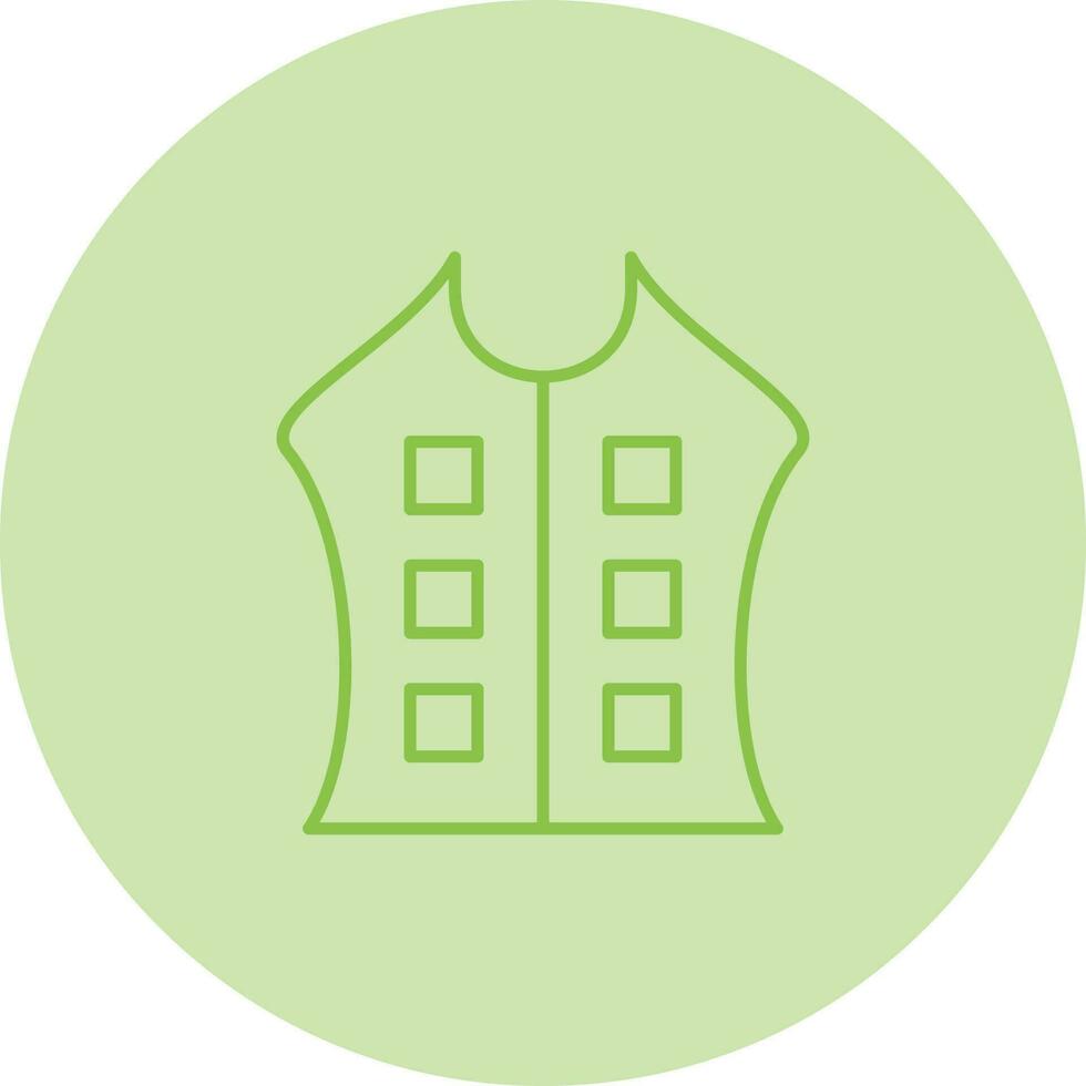 Bullet Proof Vest Vector Icon