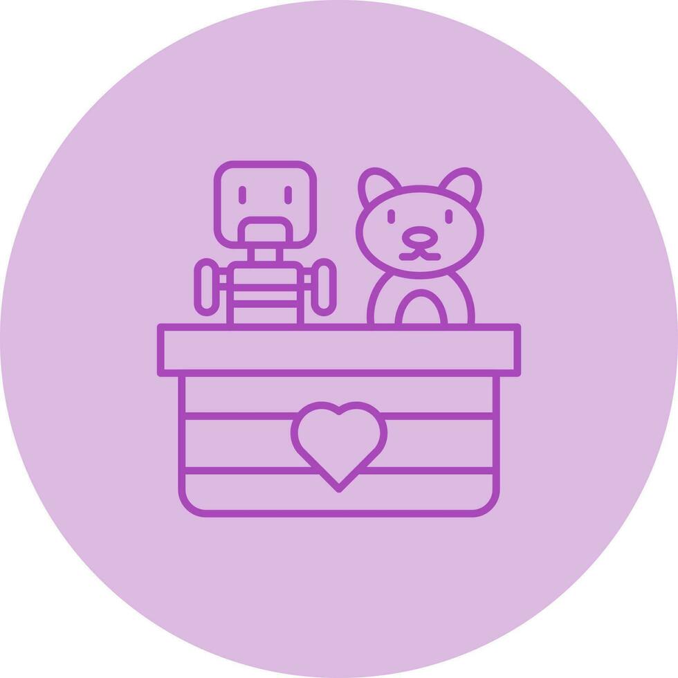 Toy Donate Vector Icon