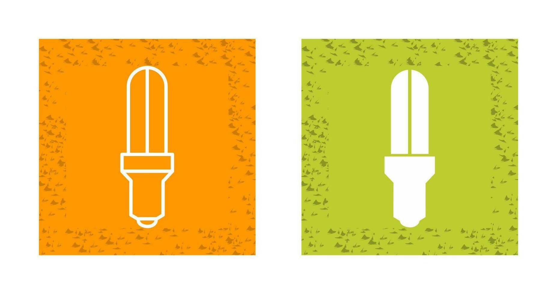 Energy Saver Bulb Vector Icon