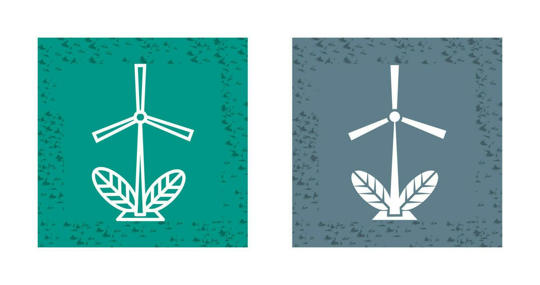 icono de vector de energía verde