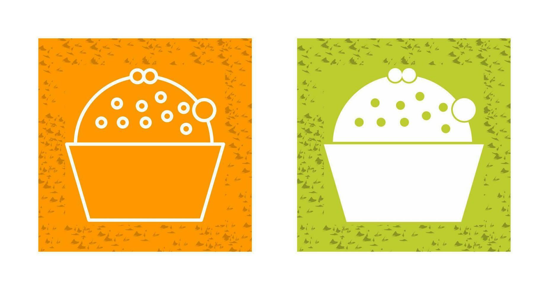 Cup Cake Vector Icon