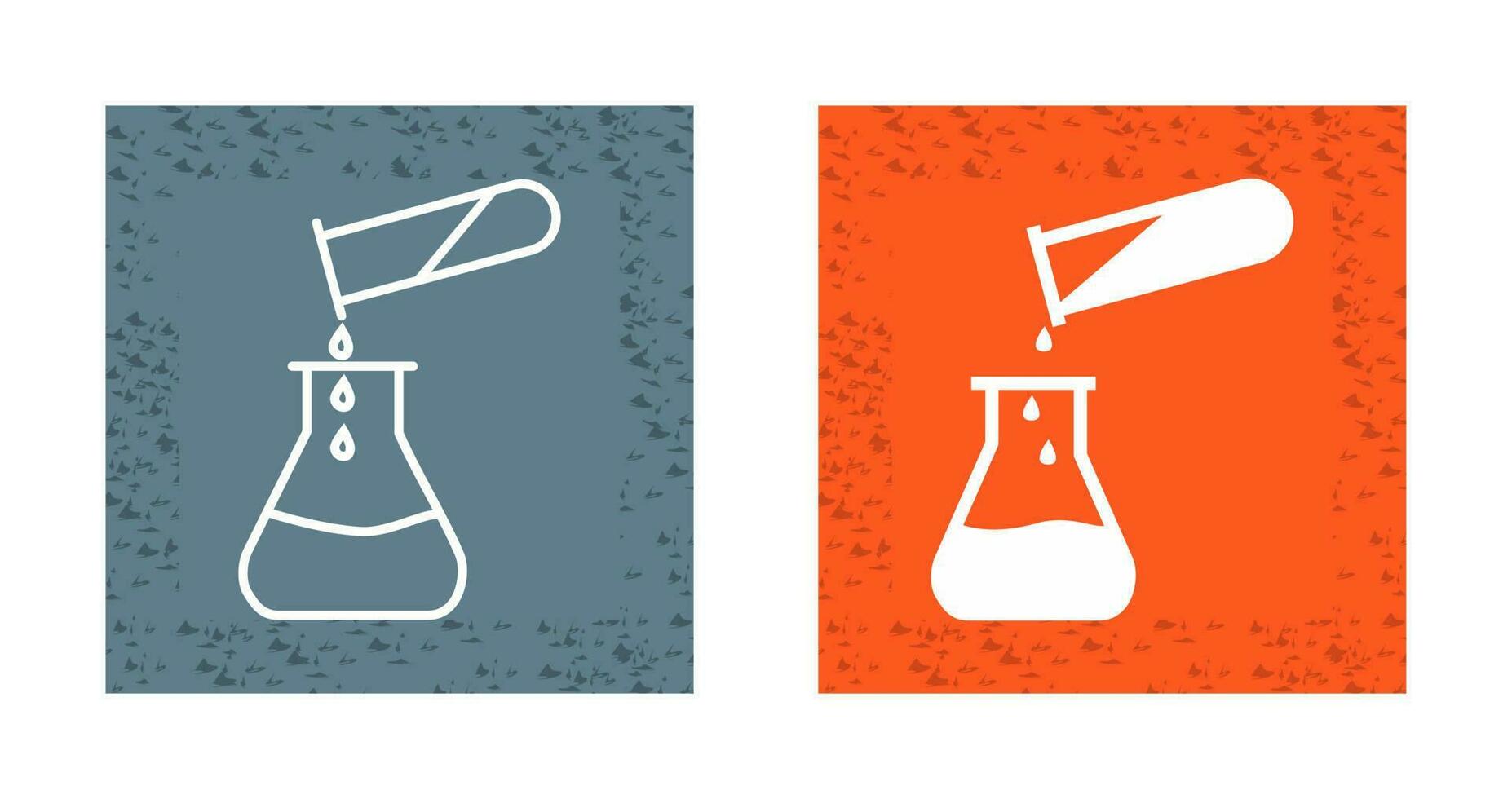 Pouring Chemical Vector Icon