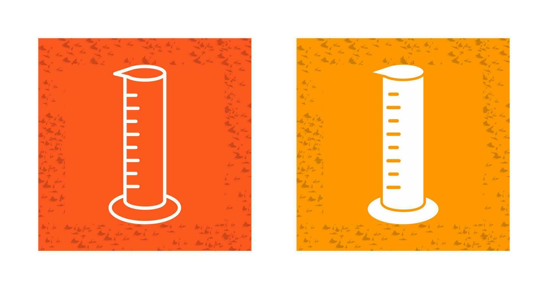 Graduated Cylinders Vector Icon