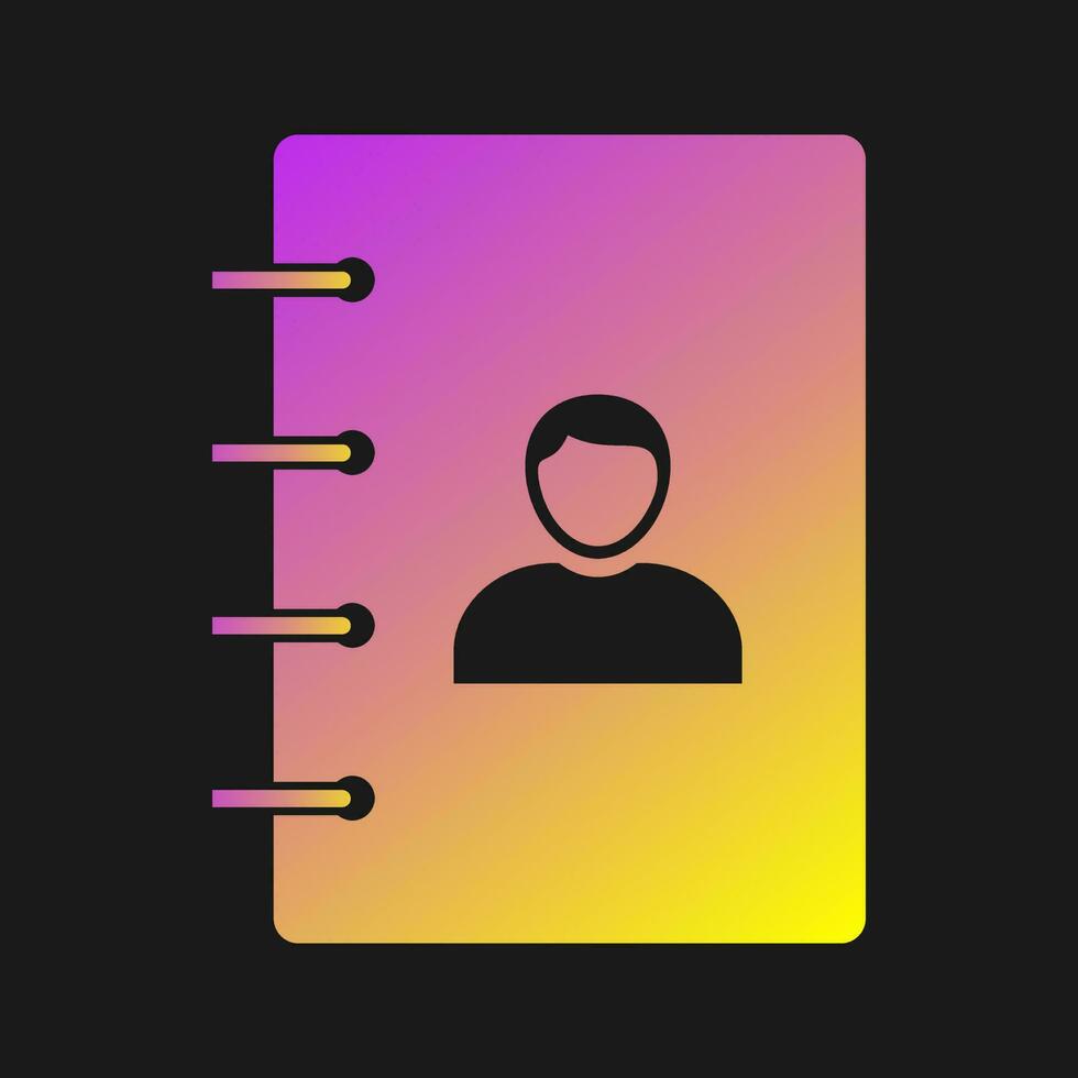Contacts Vector Icon