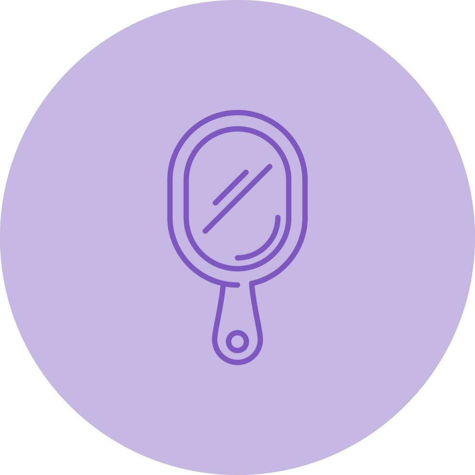 Hand Mirror Vector Icon