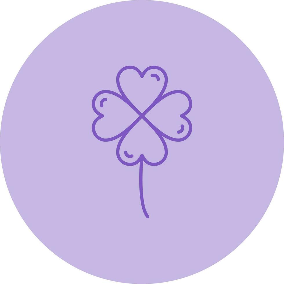 Clover Vector Icon