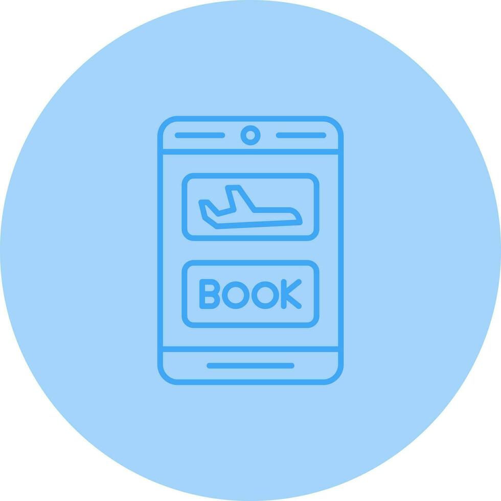 Online Booking Vector Icon