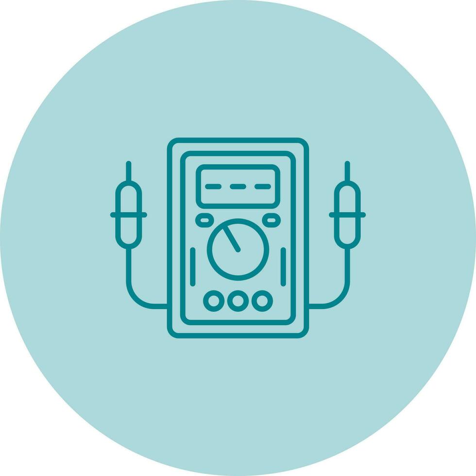 Voltmeter Vector Icon