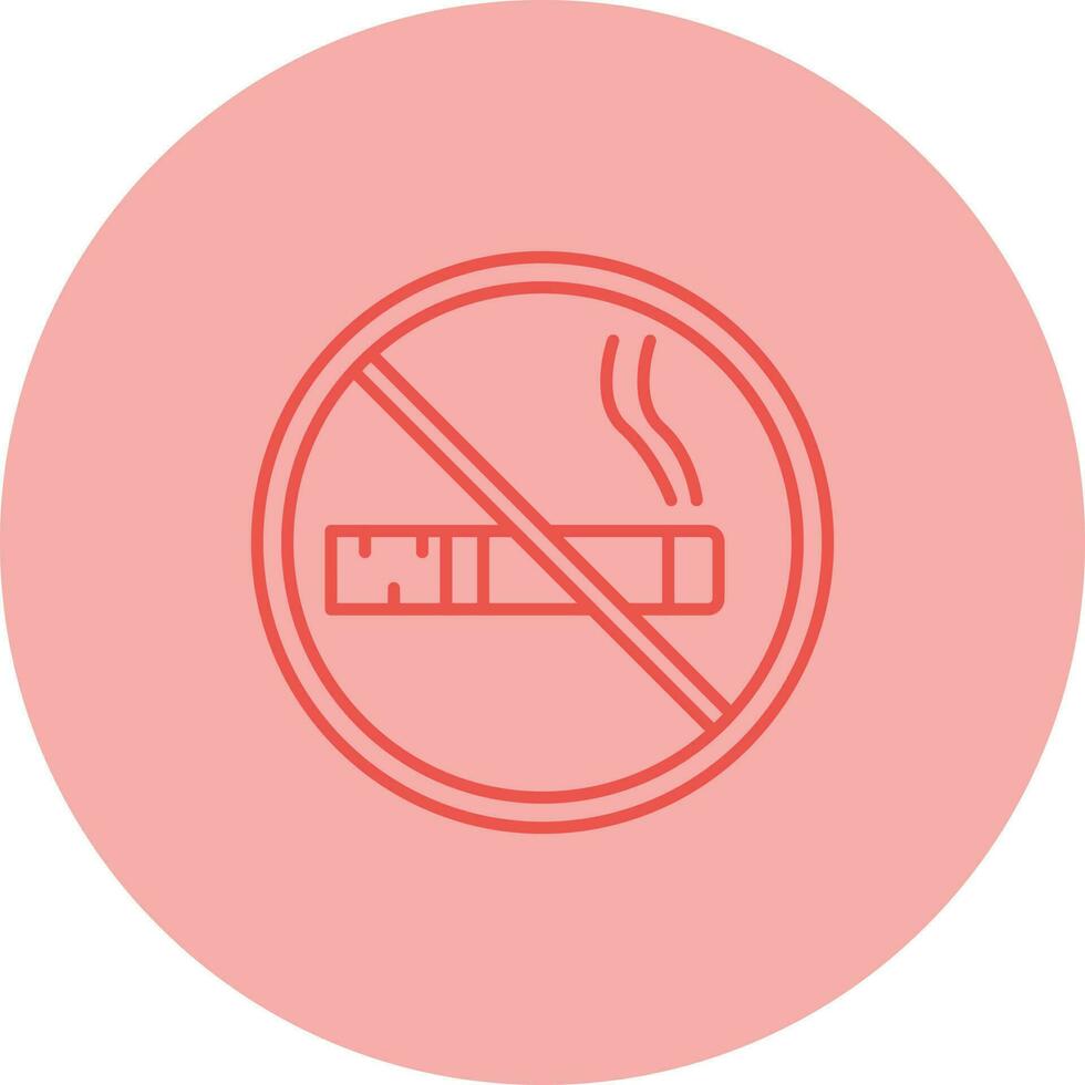 No Smoking Vector Icon