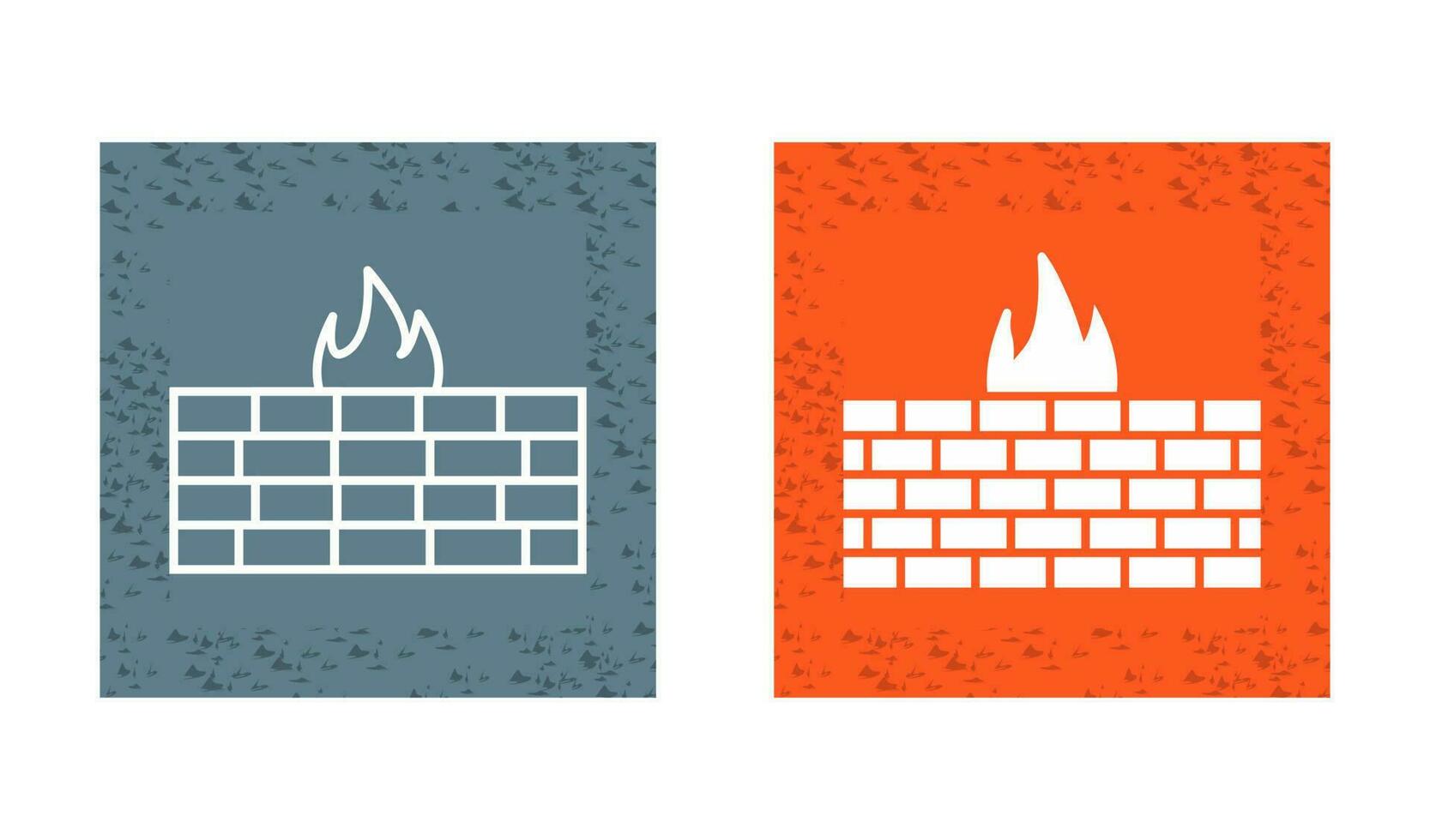 icono de vector de firewall