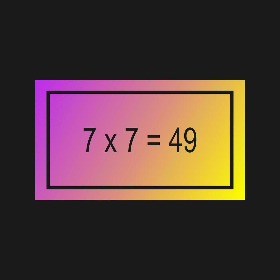 Arithmetic Vector Icon