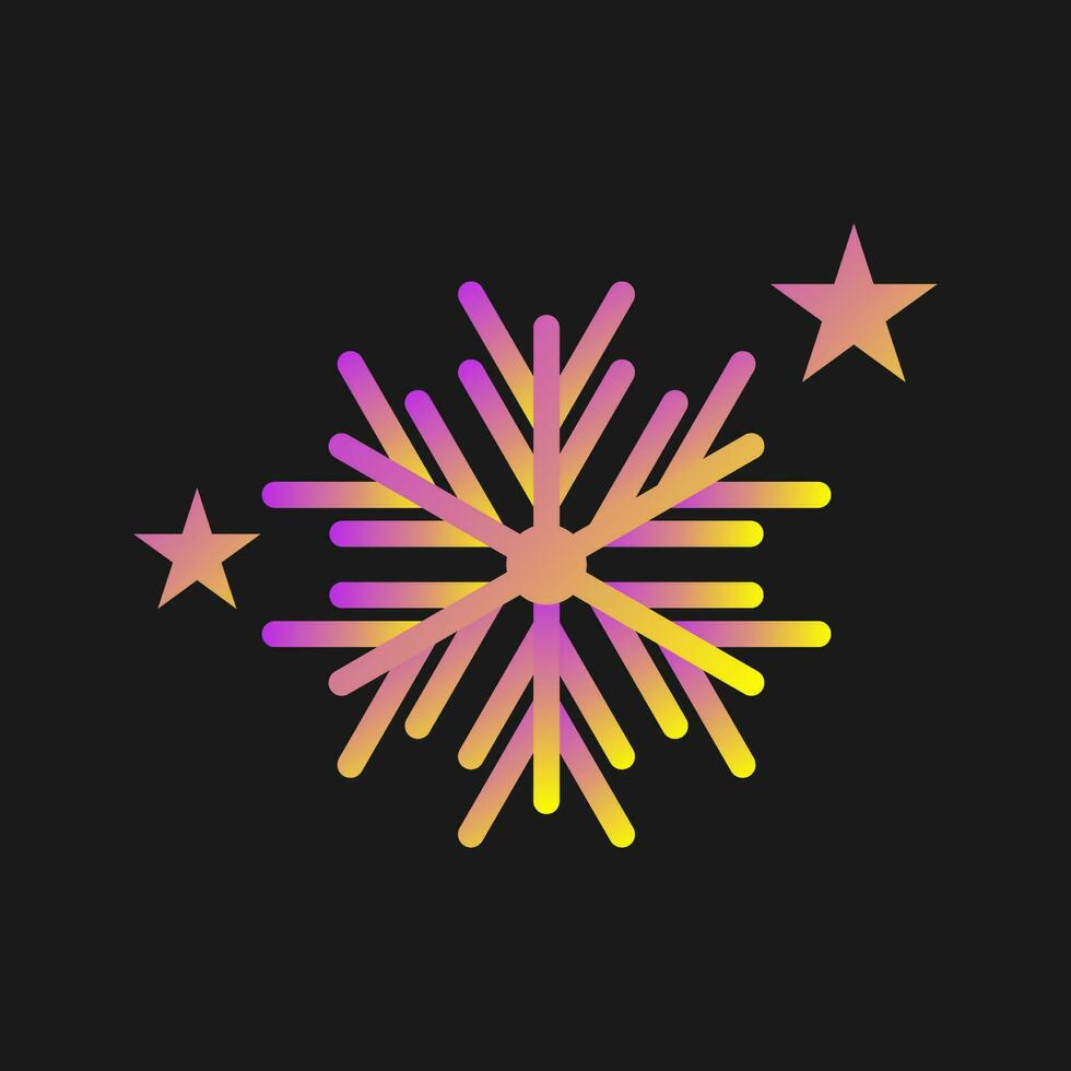 Snowflakes Vector Icon