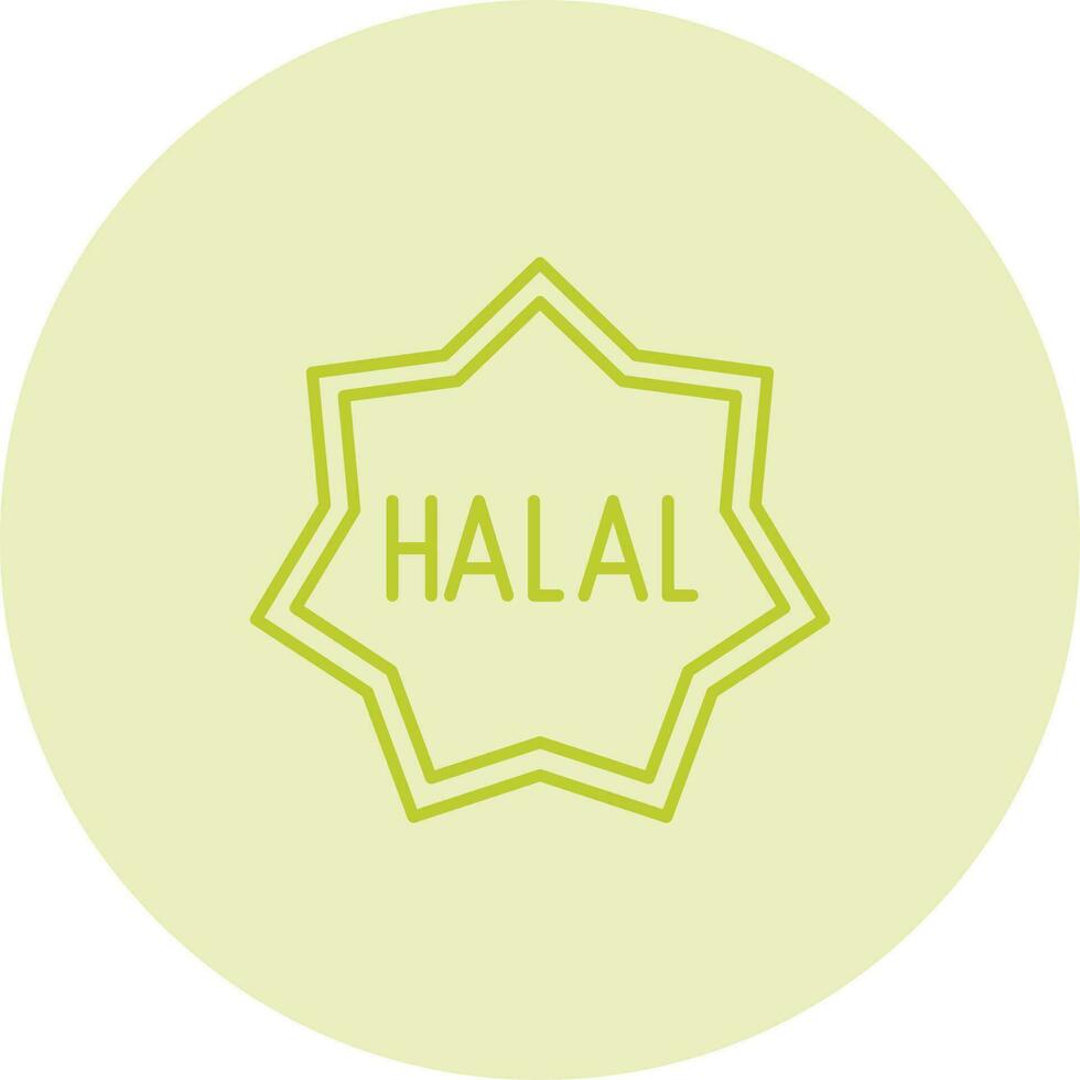 Halal Vector Icon