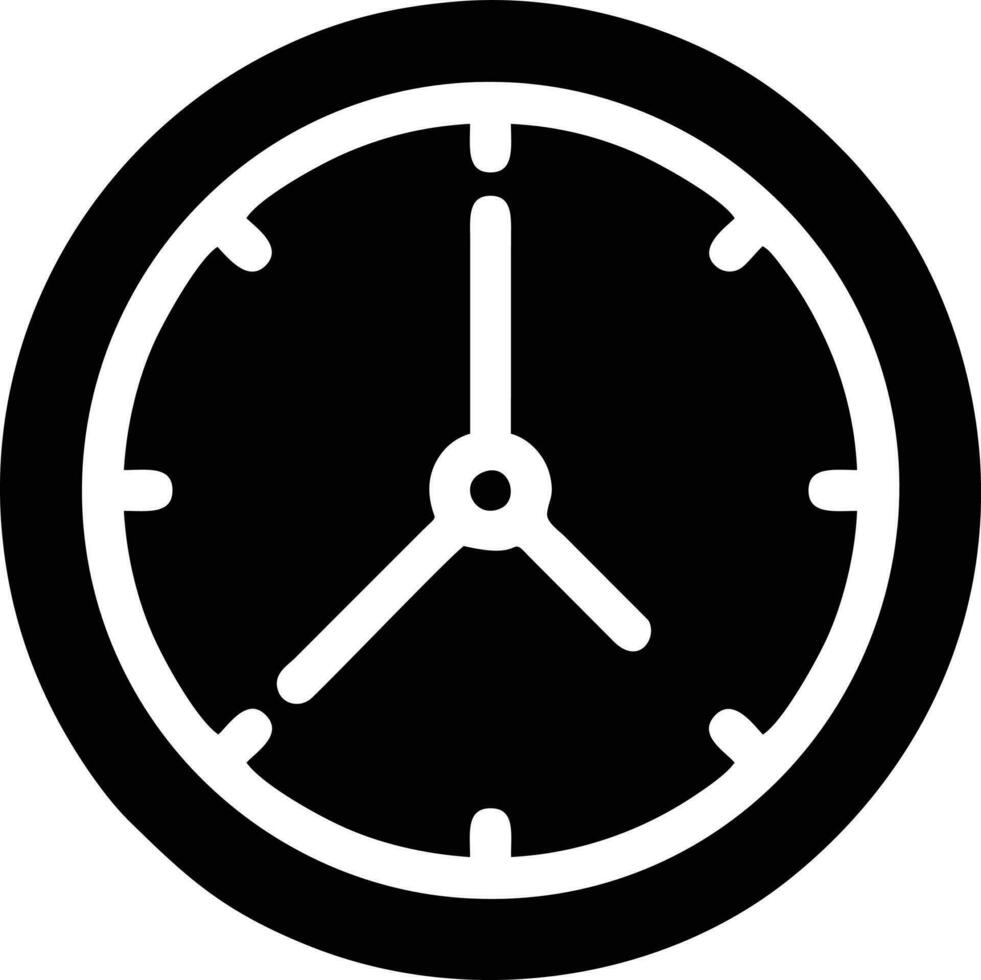 Clock icon symbol design image. Illustration of the alarm watch time isolated vector image. EPS 10