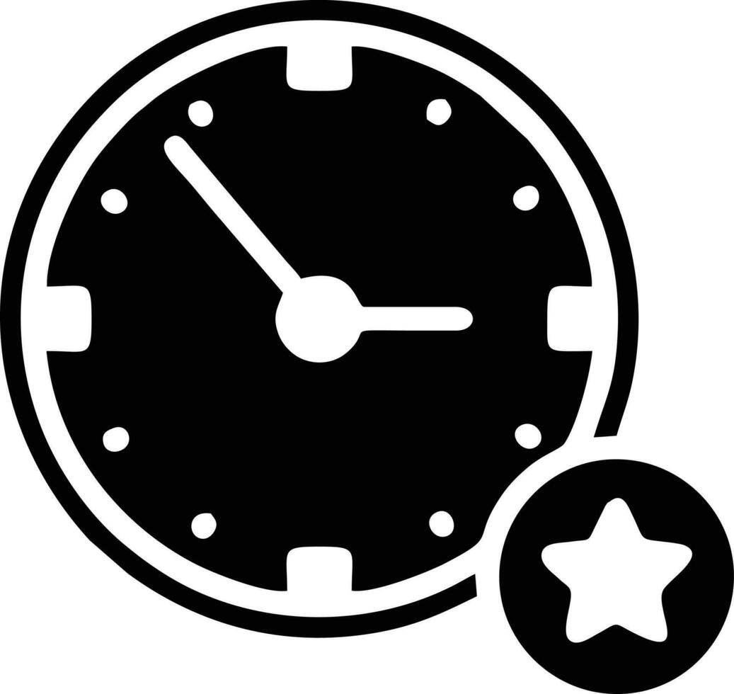 Clock icon symbol design image. Illustration of the alarm watch time isolated vector image. EPS 10