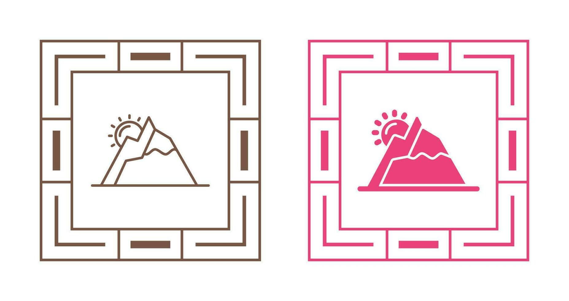 Mountain Vector Icon