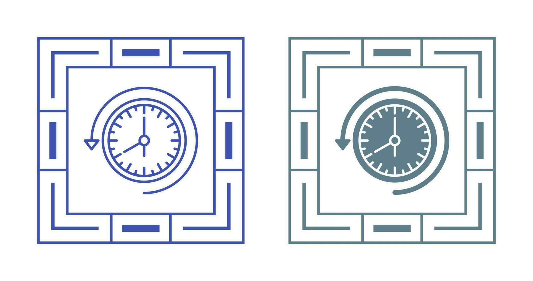 Clock Vector Icon
