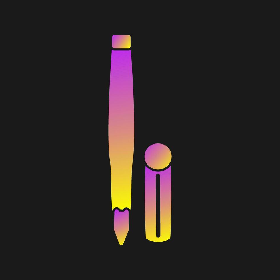 Fountain Pen Vector Icon