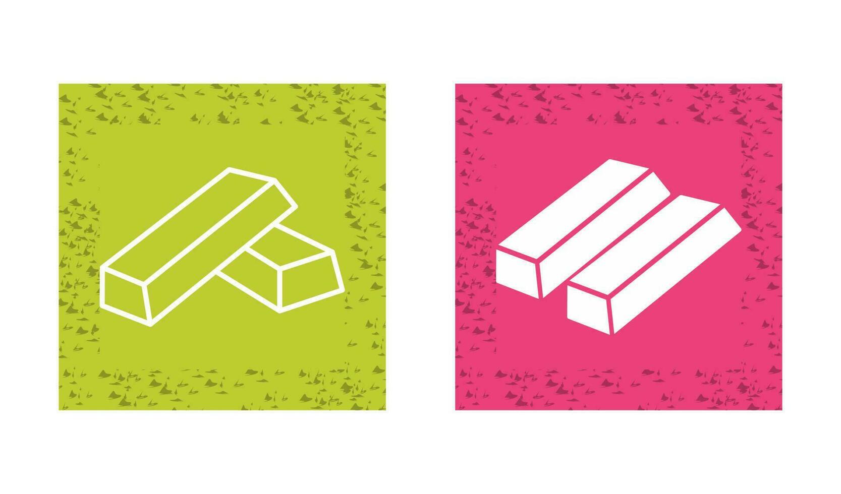 Gold Bars Vector Icon