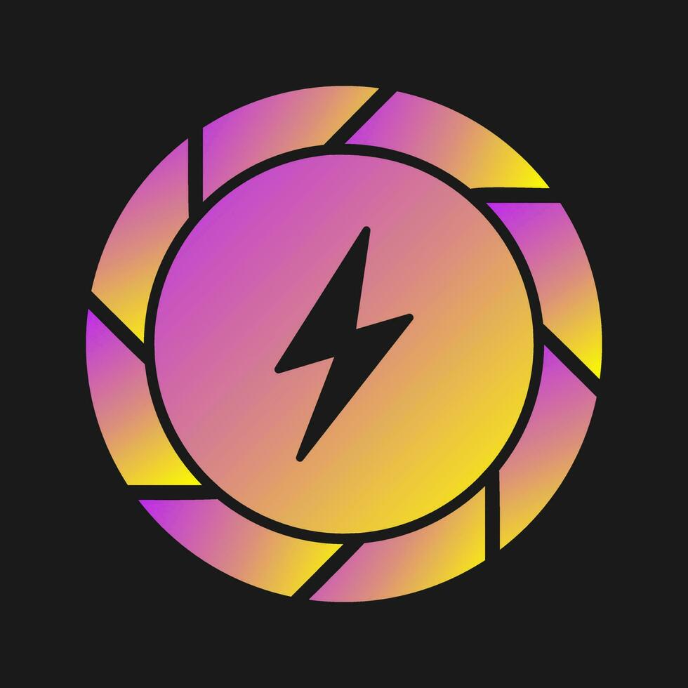 Electric Current Vector Icon