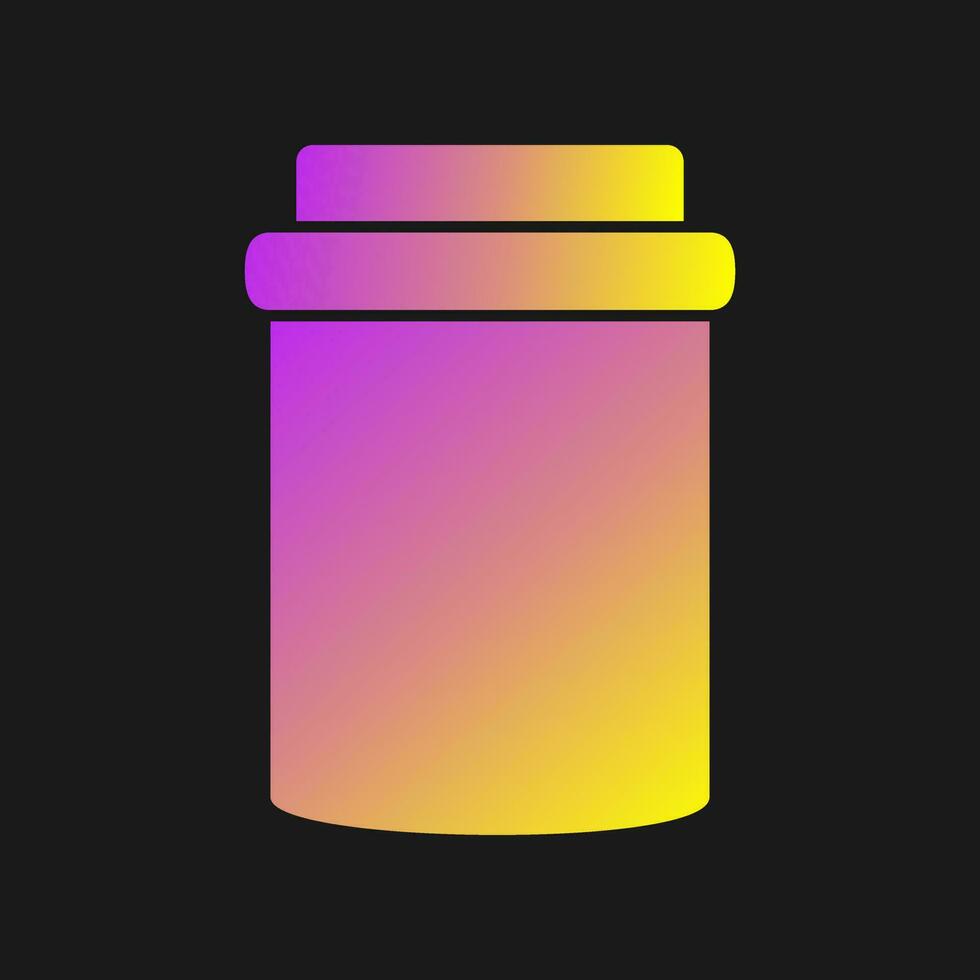 Jam Bottle Vector Icon
