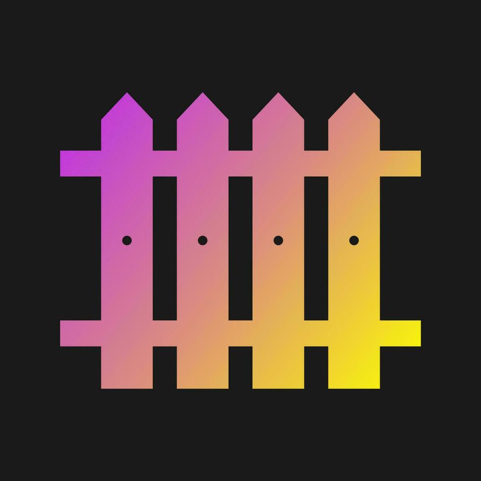 Fence Vector Icon