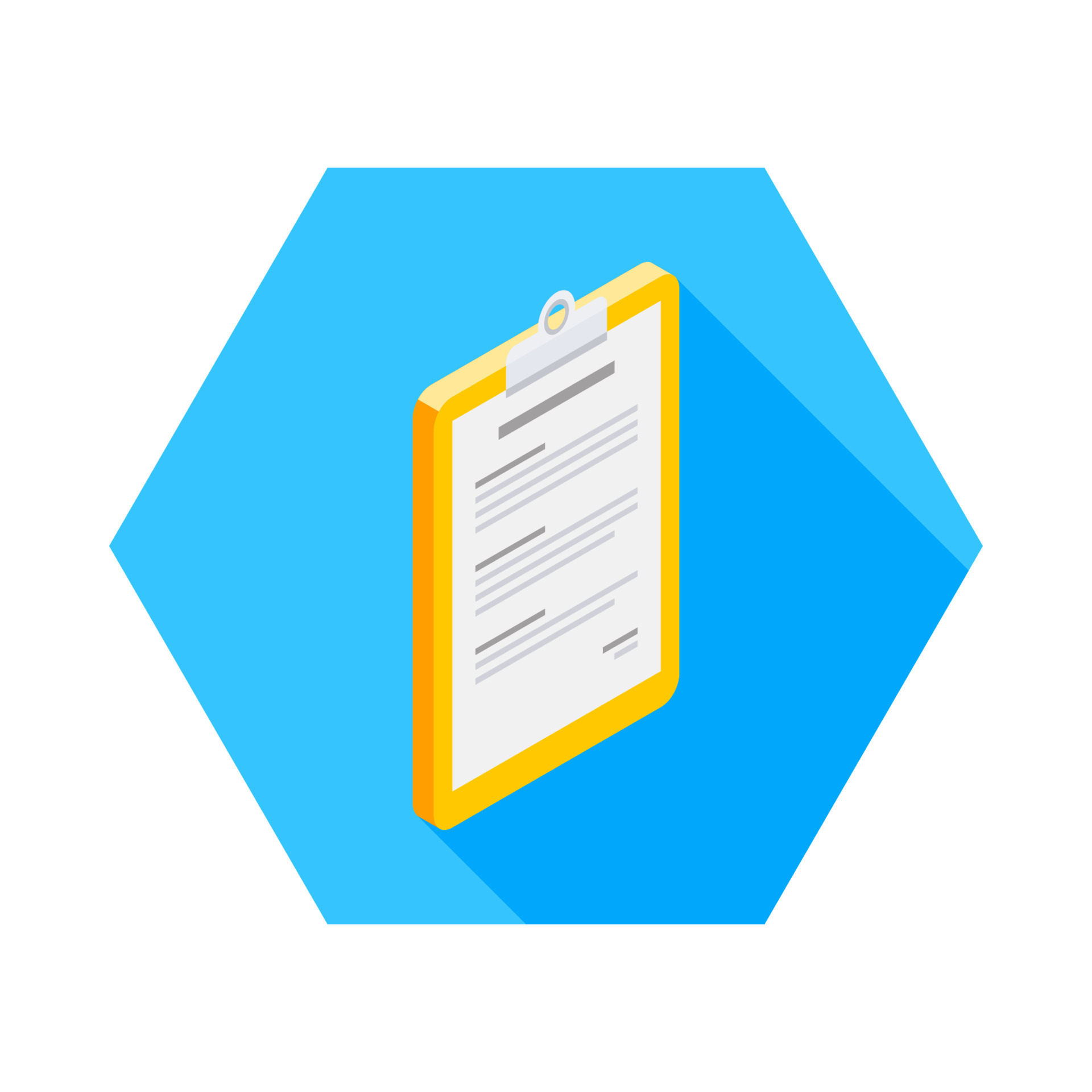 Clipboard Isometric right view icon vector isometric. Flat style vector ...