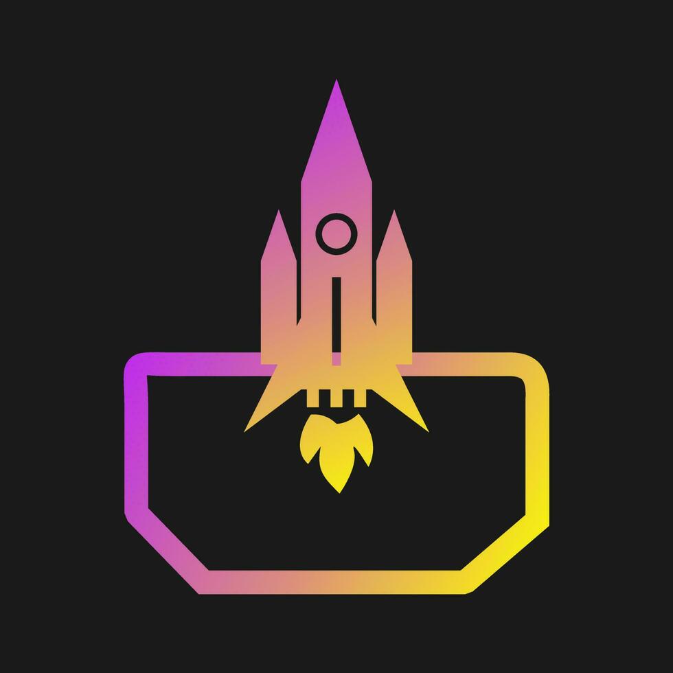 Space Shuttle Vector Icon