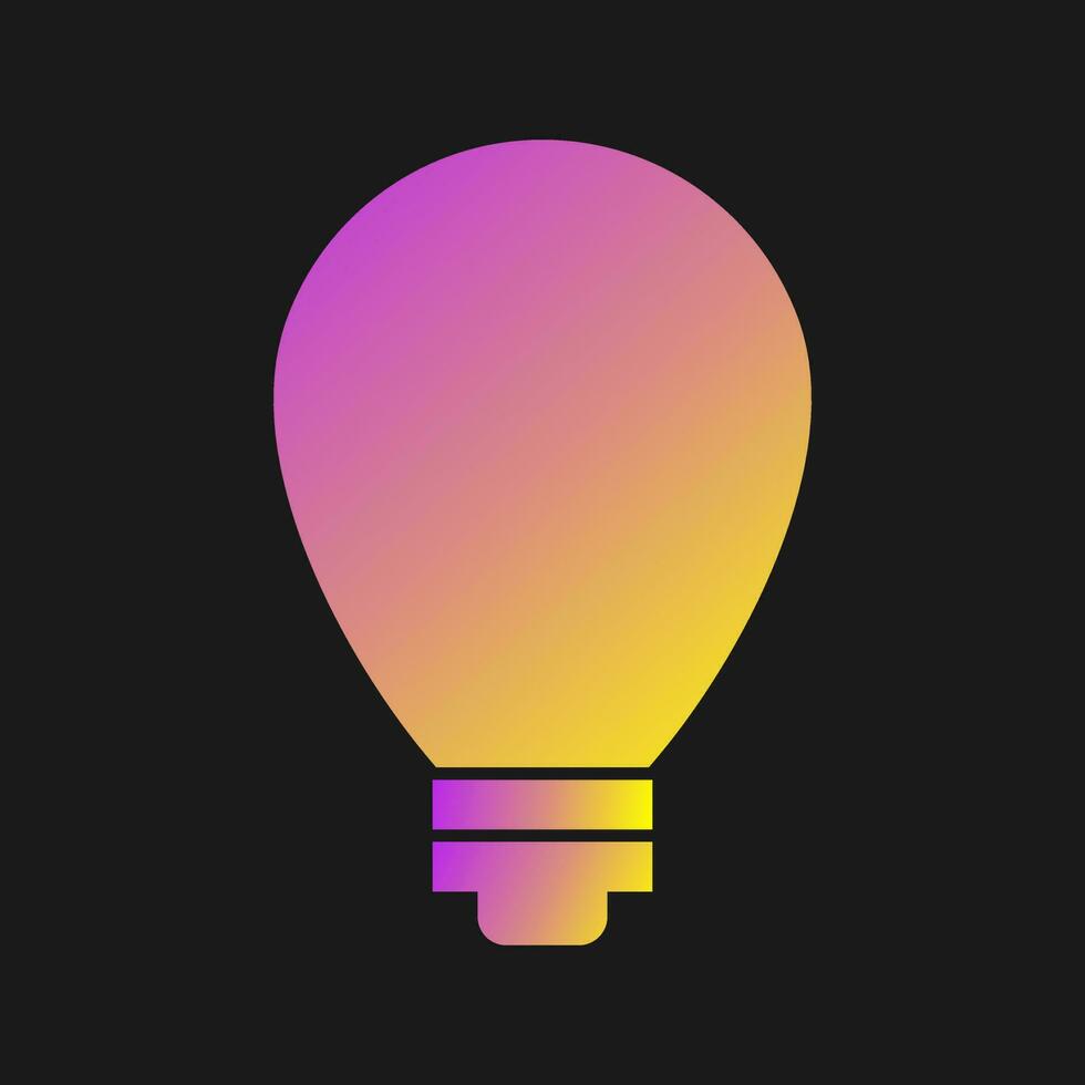 Electric Bulb Vector Icon