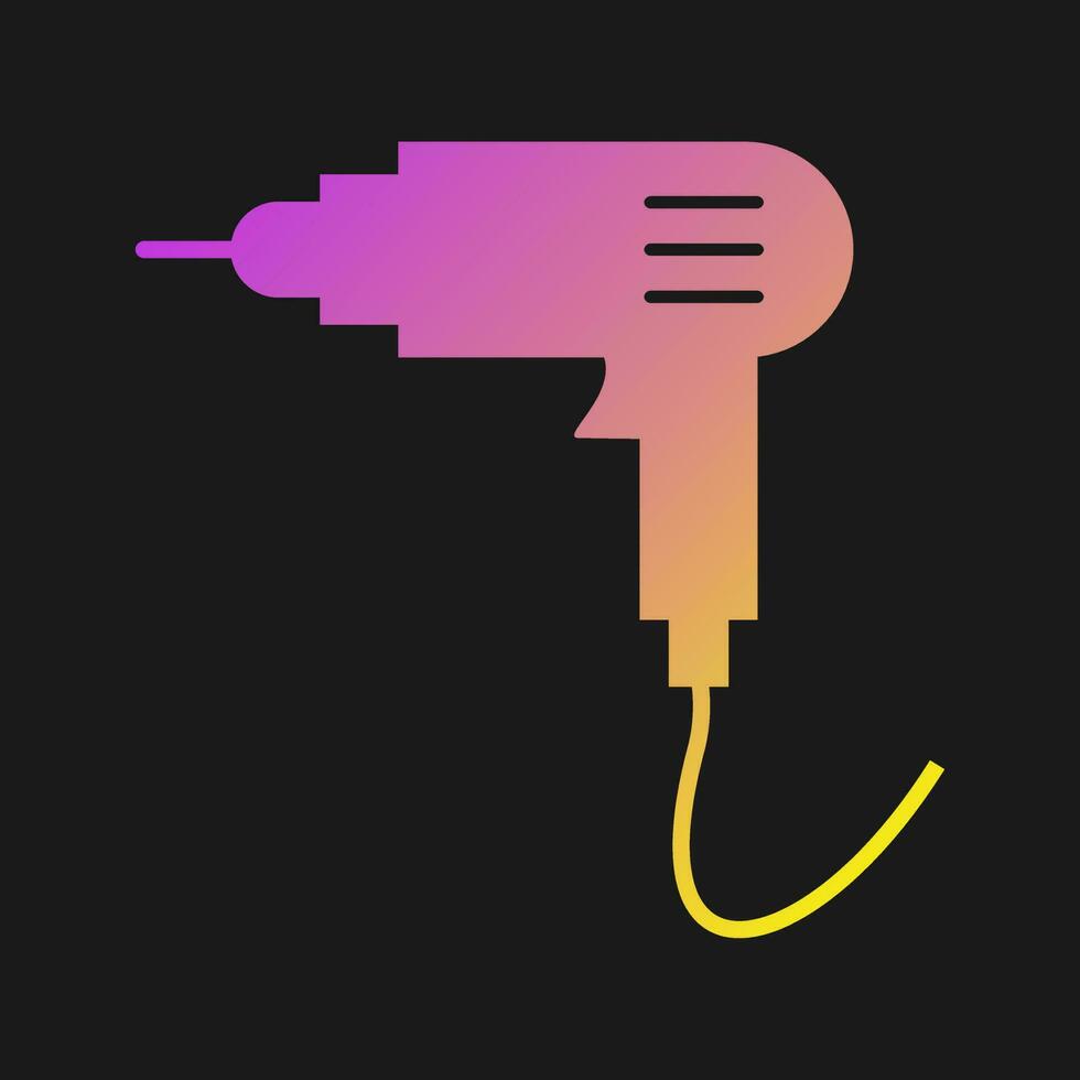 Drill Machine Vector Icon