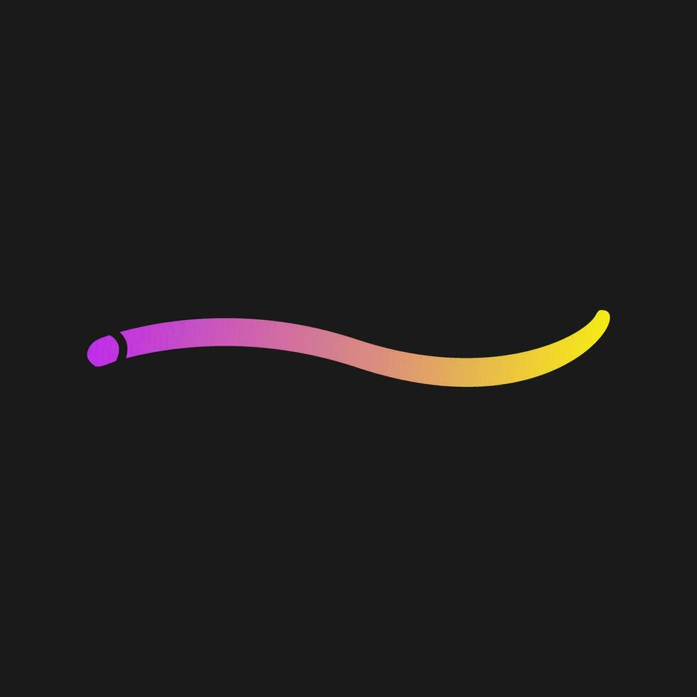 Worm Vector Icon