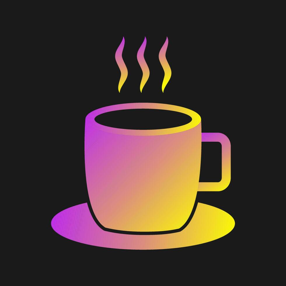 Hot Coffee Vector Icon