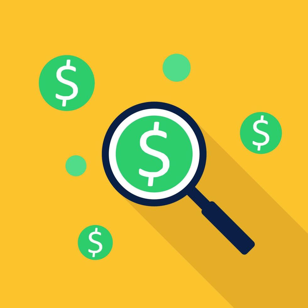 Profit analysis icon vector isolated. Flat style vector illustration.