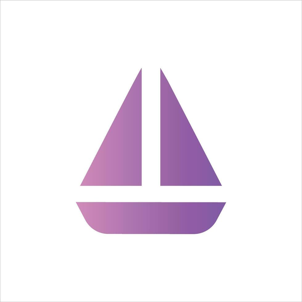 ship in flat design style vector