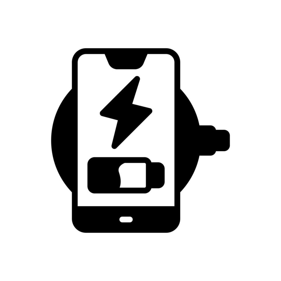 Wireless Charging icon in vector. Illustration vector
