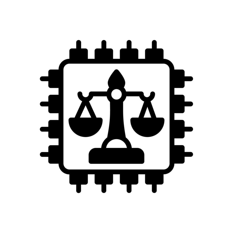 AI Ethics icon in vector. Illustration vector