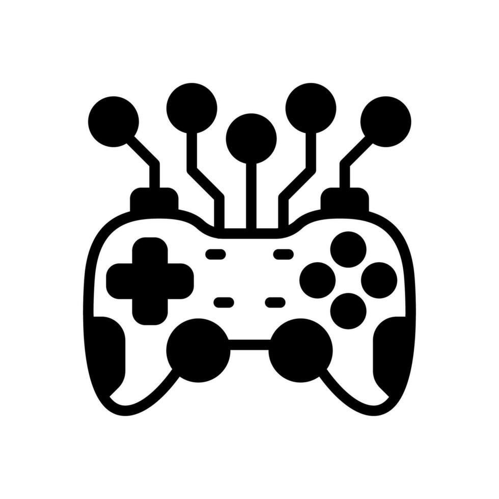 AI Games icon in vector. Illustration vector