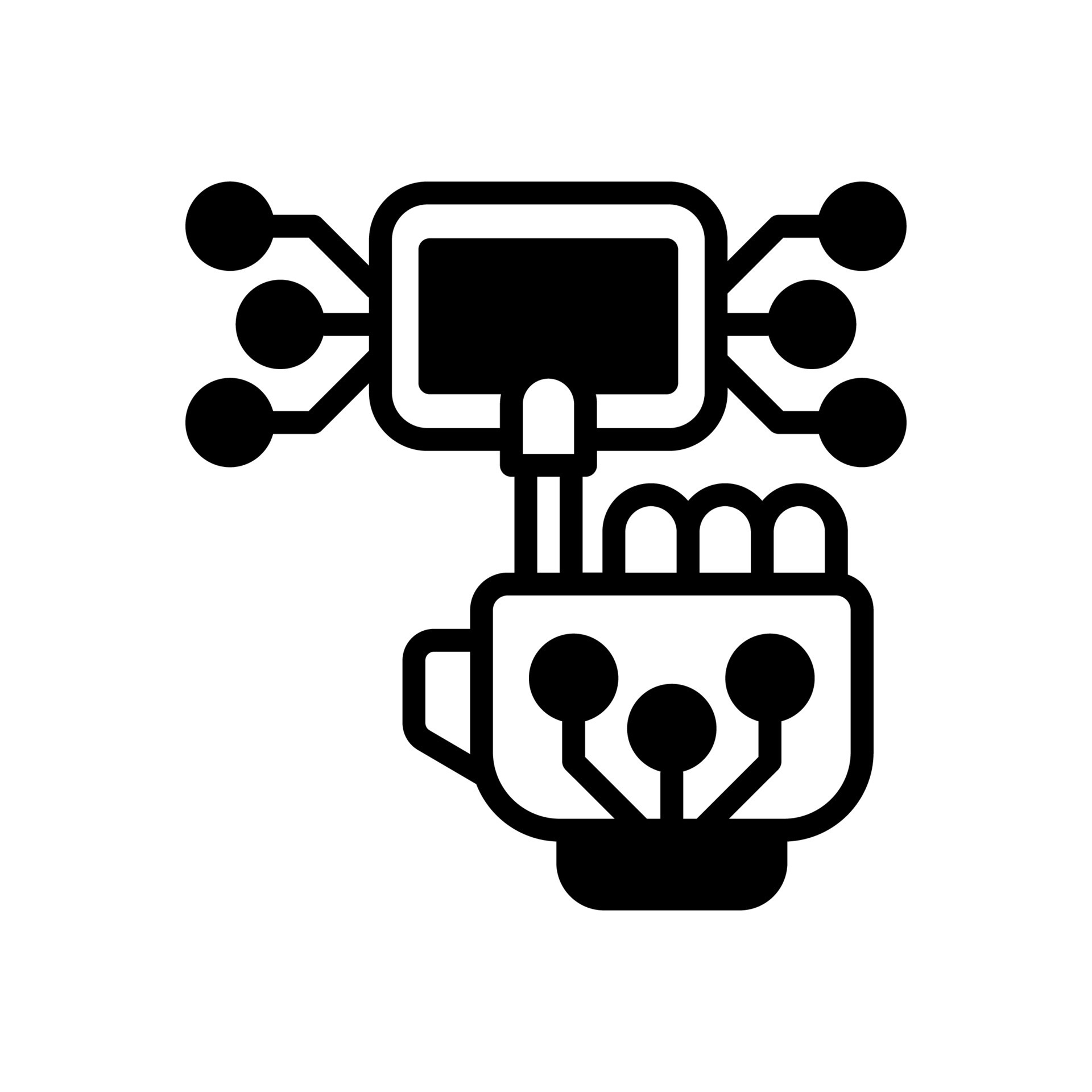 AI Interaction icon in vector. Illustration 23752866 Vector Art at Vecteezy