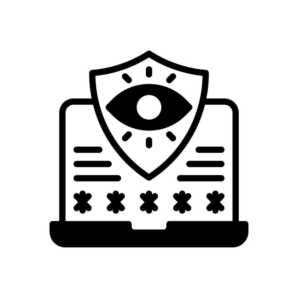 AI Security icon in vector. Illustration vector