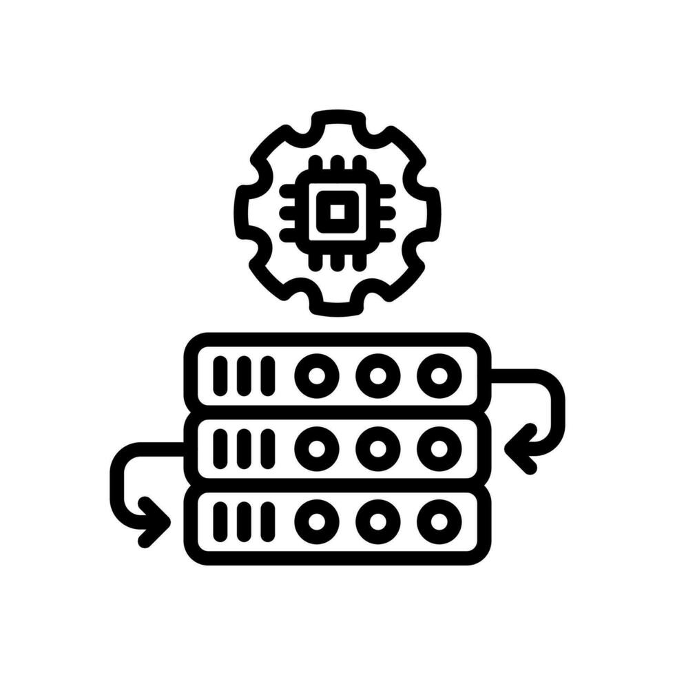 Data Integration icon in vector. Illustration vector