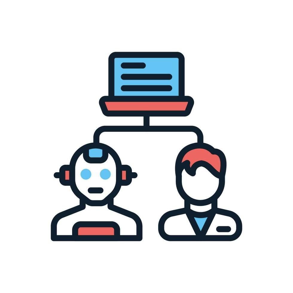 Turing Test icon in vector. Illustration vector