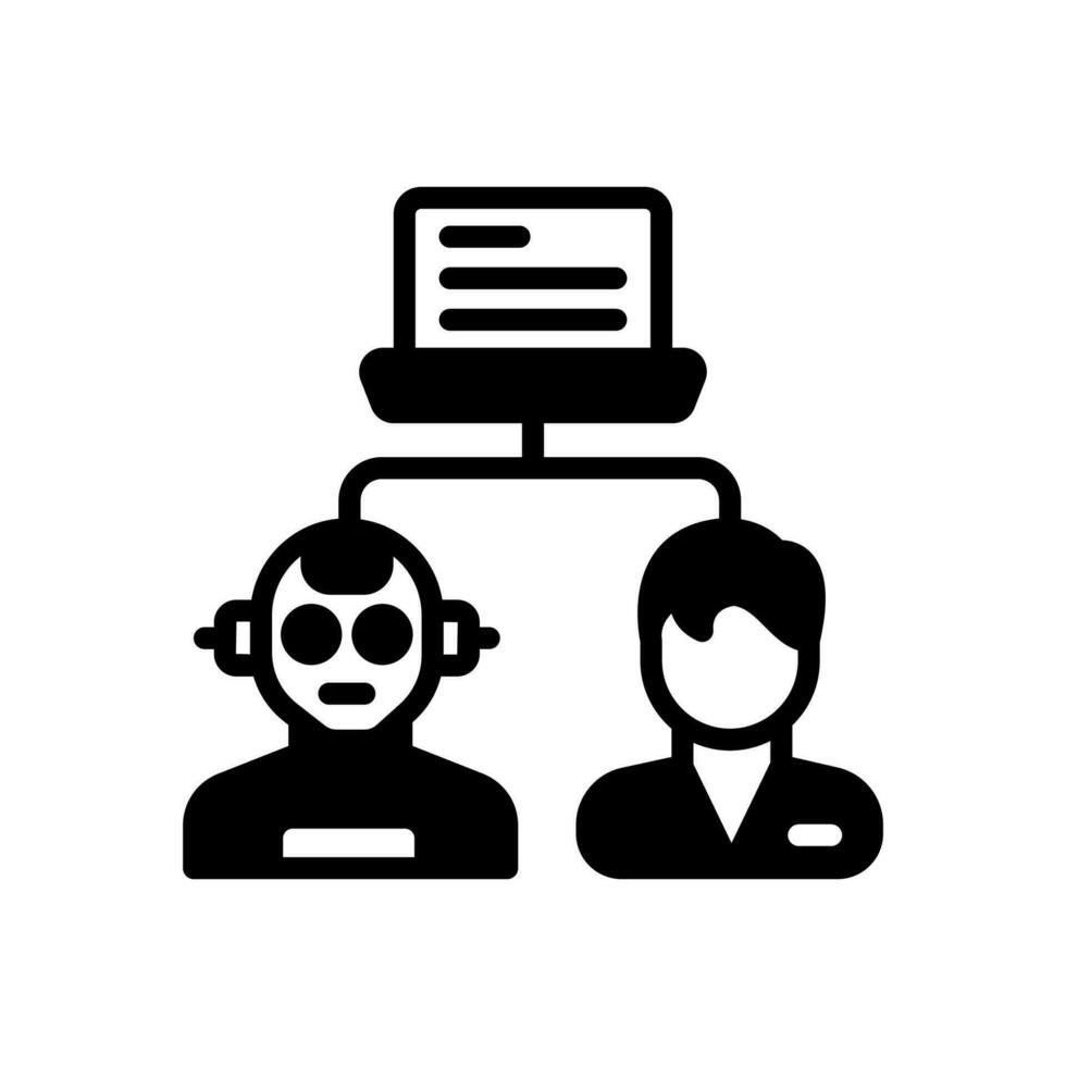 Turing Test icon in vector. Illustration vector