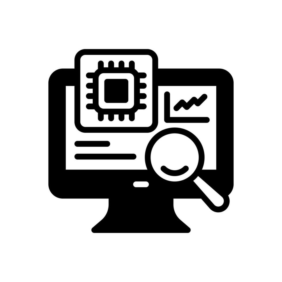 AI Research icon in vector. Illustration vector