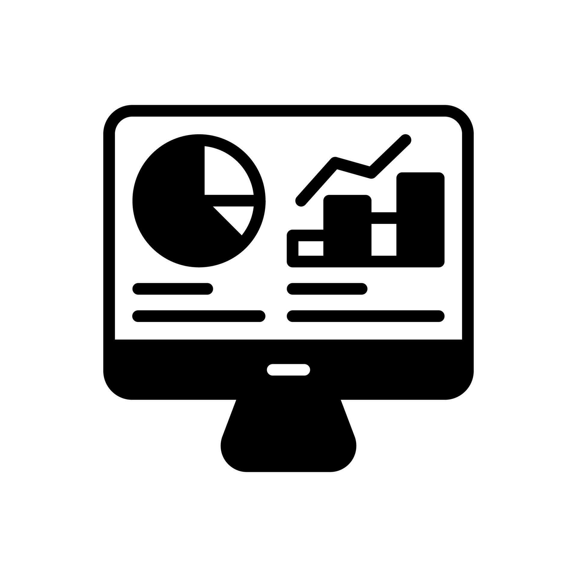 Data Visualization icon in vector. Illustration 23753087 Vector Art at ...